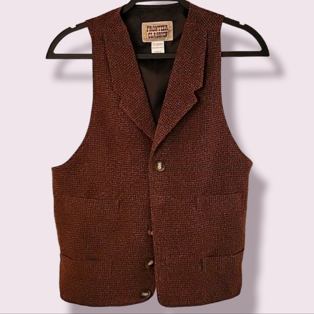 Cute Vintage Cowboy / Cowgirl Vest